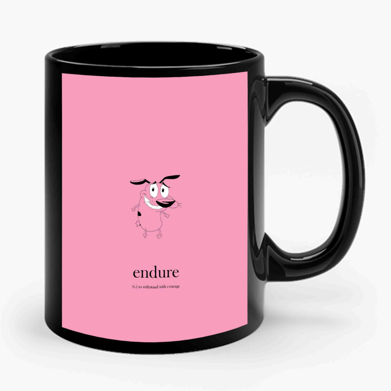 Courage the Cowardly Dog 1 1 Art Retro Classic 3 Ceramic Mug